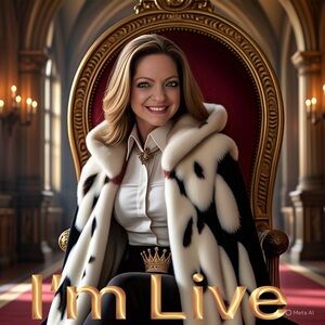 Martine Is Live Now! like this flyer to get notified when I go live!